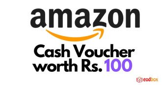 Amazon Cash Voucher of INR 100 (308)