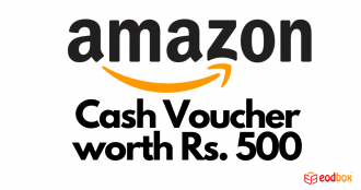 Amazon Cash Voucher of INR 500