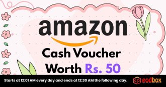 Amazon Cash Voucher of INR 50 (719)