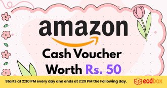 Amazon Cash Voucher of INR 50 (717)