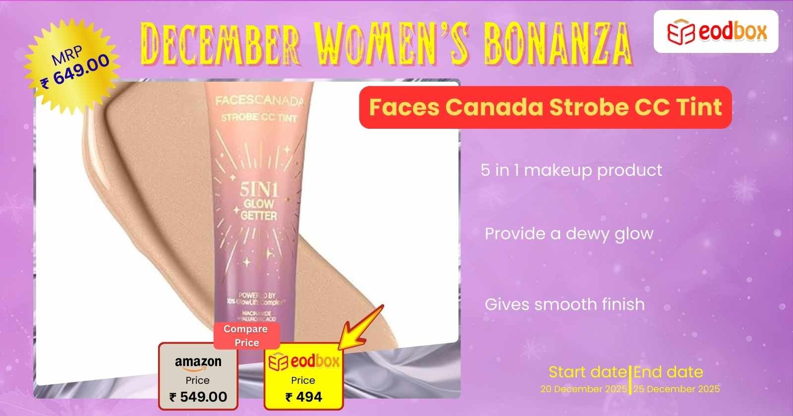 Faces Canada Strobe CC Tint 865