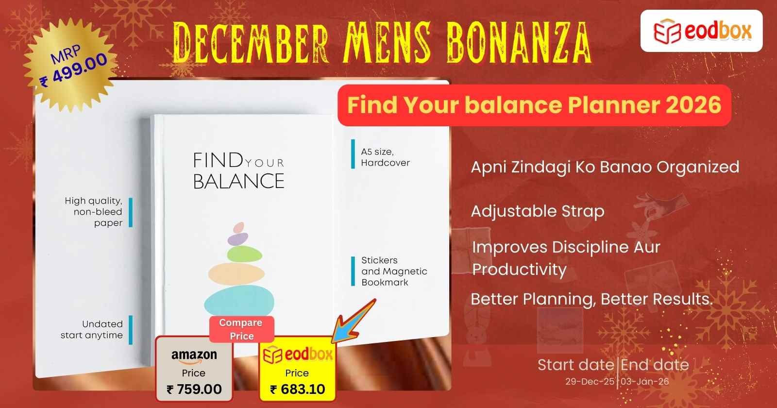 Find Your balance Planner 2026 896