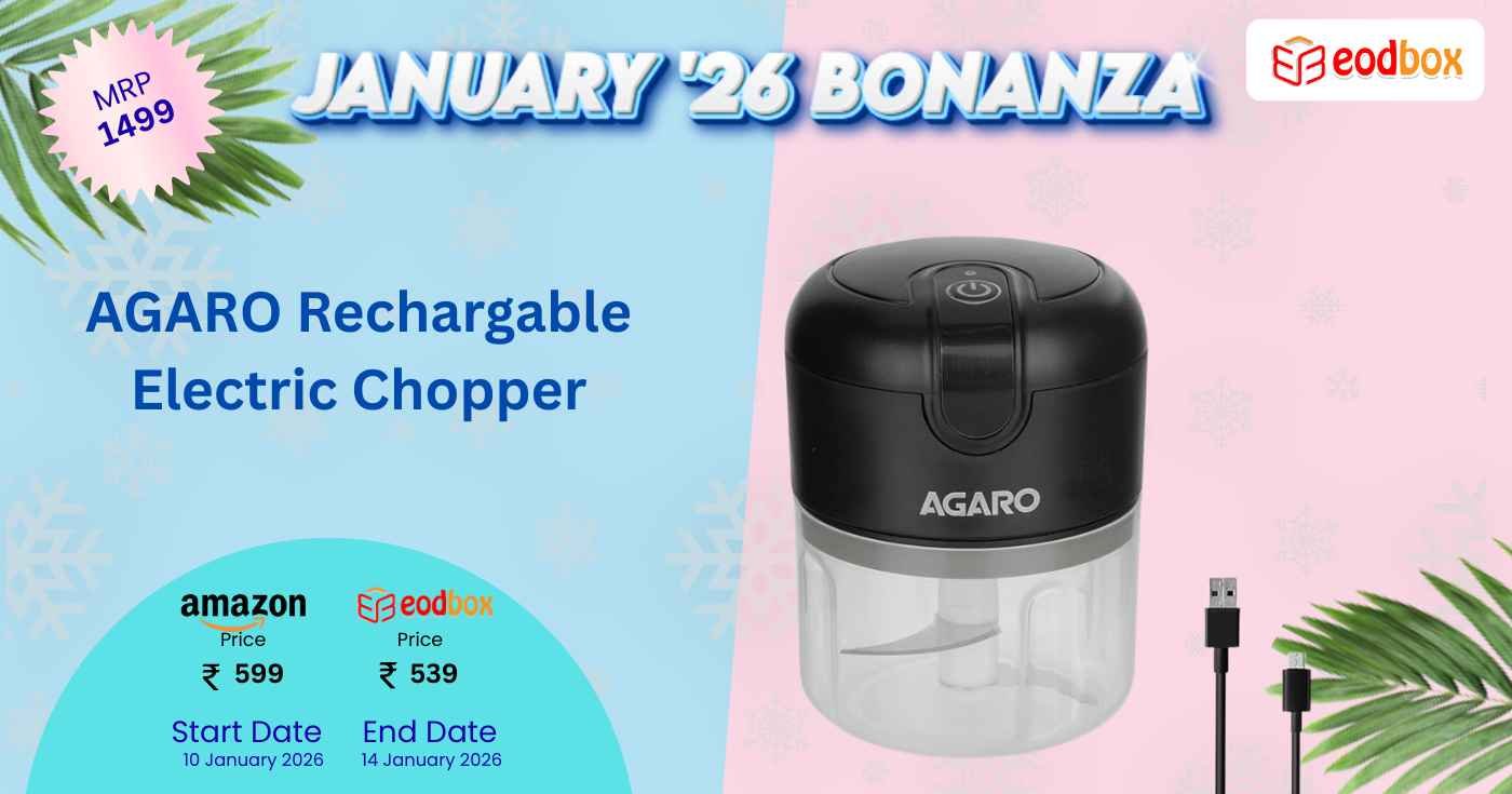 AGARO Rechargable Electric Chopper 945