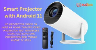 Portable Mini Projector 4K 1080P Full HD 565