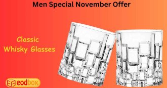 Classic Whiskey Glasses Set of 2 pcs 762