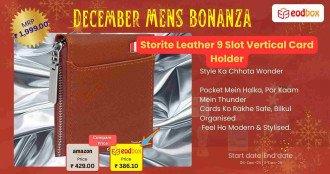 Storite PU Leather Card Holder 819